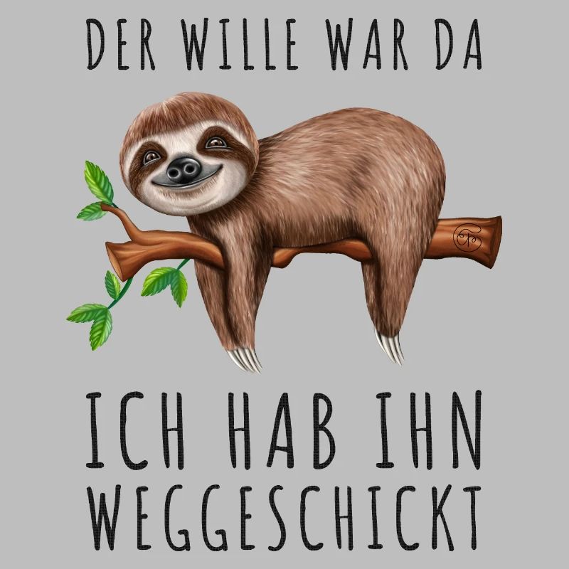 Faultier Sarkasmus Morgenmuffel Langschläfer