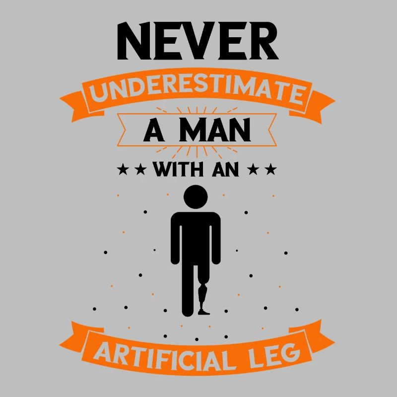 Artificial limb design for leg prosthesis
