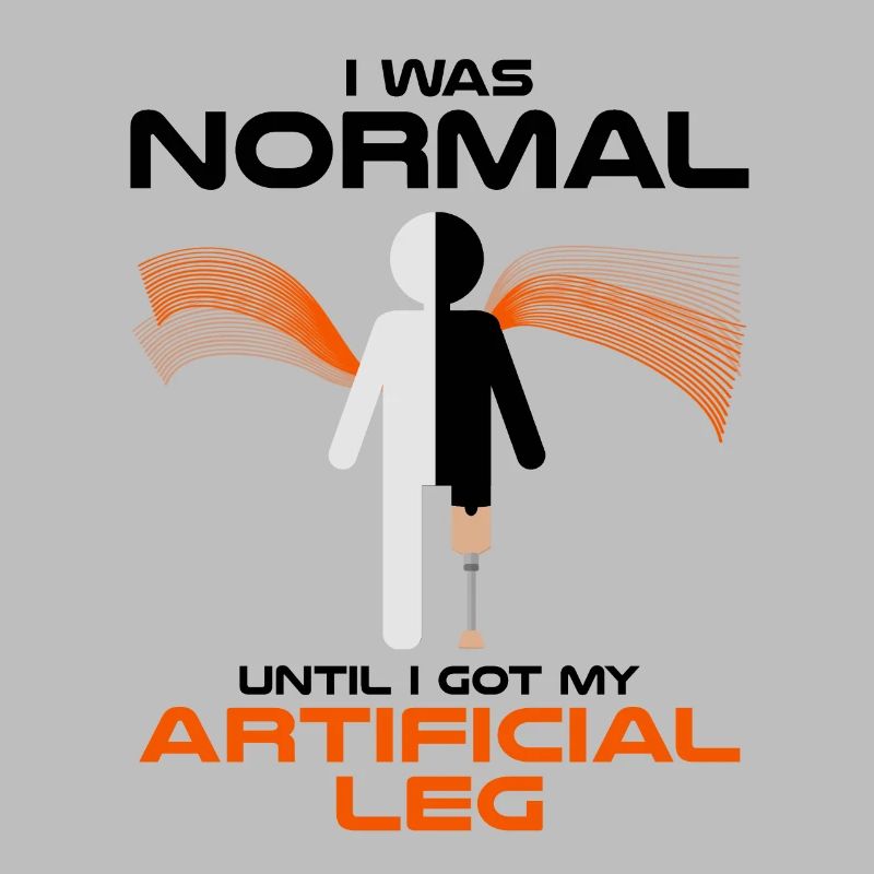 Artificial limb design for leg prosthesis