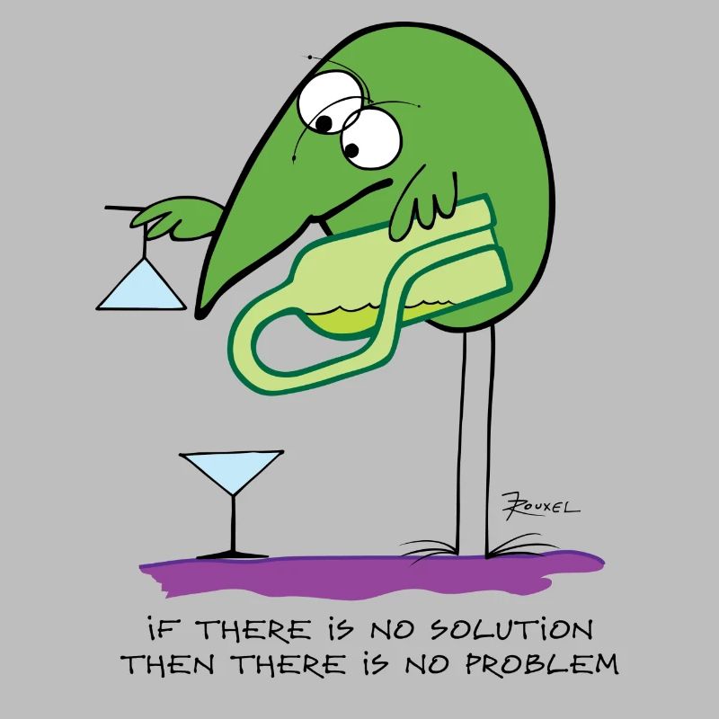 S’il n’y a pas de solution... (version anglaise)