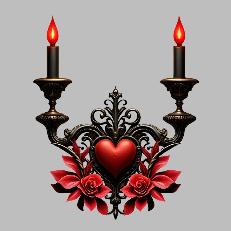 Romance gothique : Passion cachée.