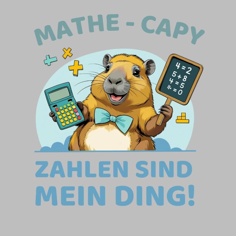 Math Capybara – Numbers are my thing!
