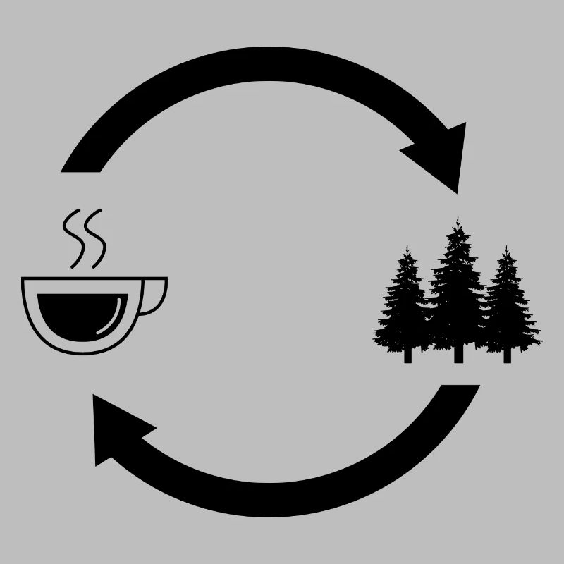 Coffee load arrows and tree -