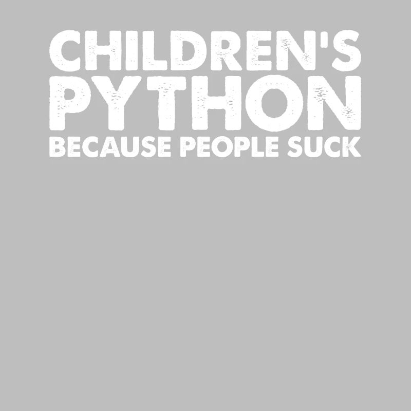 People suck the python snake of children