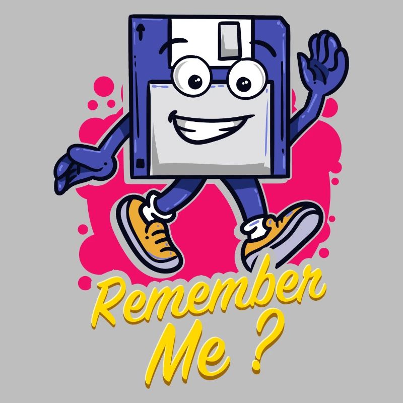 Programmeur Retro-diskette Disquette