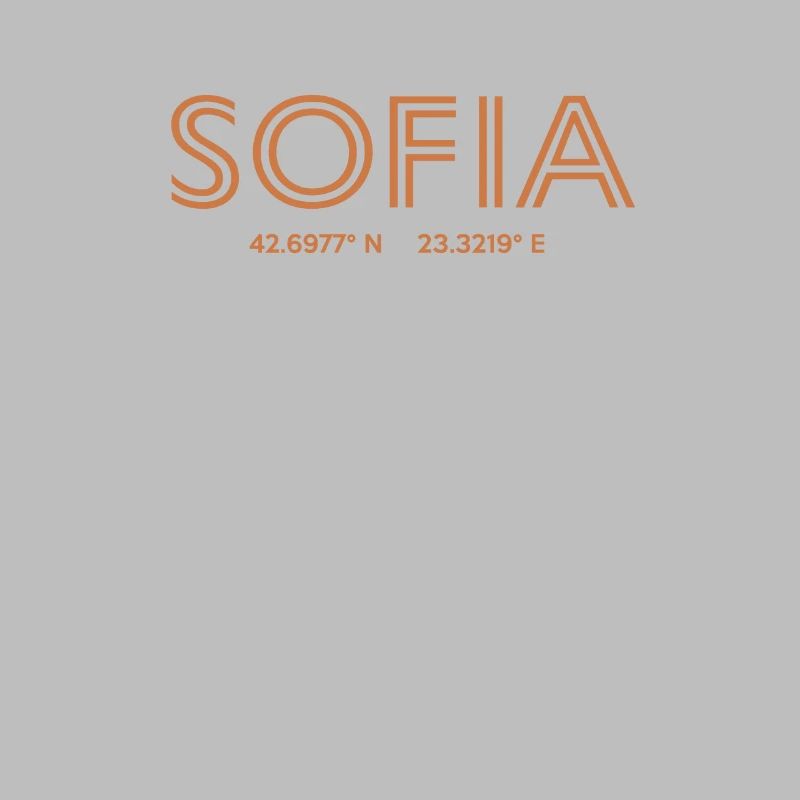 Bulgaria city coordinates - Sofia
