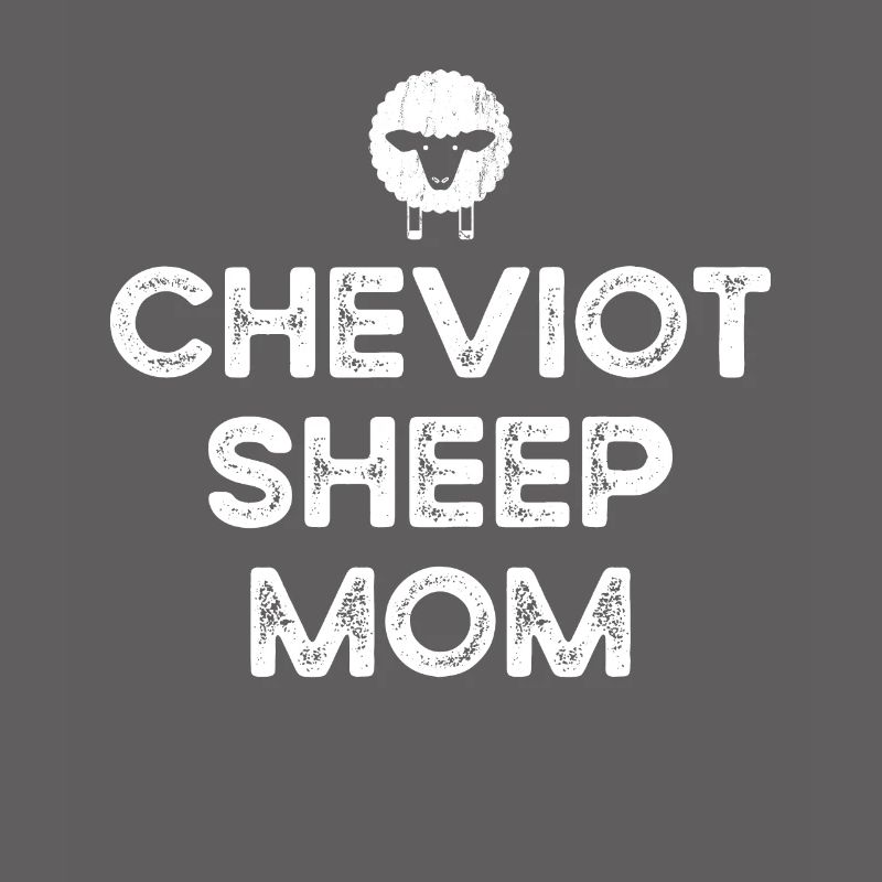 Bauer-Mutter-Mutter - Cheviot-Schaf