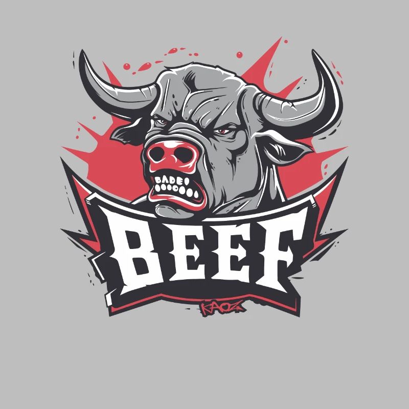 Wütende Kuh oder Stier: Streit