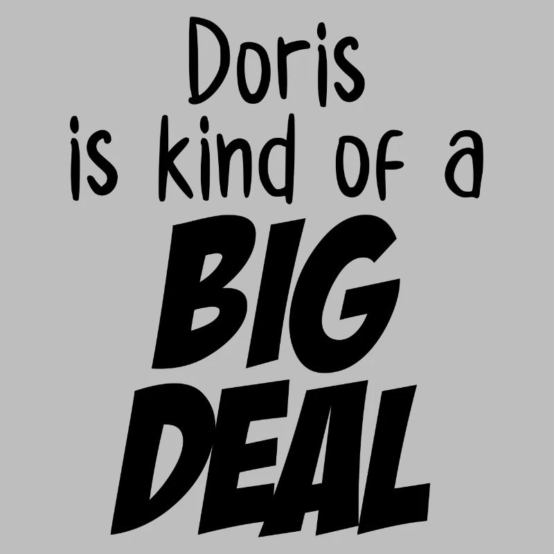 Doris ist eine große Sache