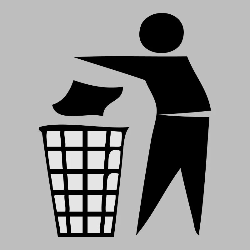 éclaircir, des déchets, plus mülleimer, nettoyer,