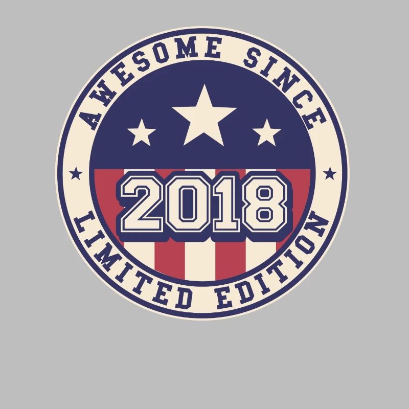 Awesome Since 2018 4e anniversaire