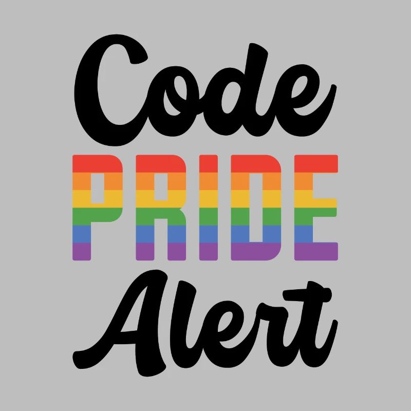Code Pride Alert Bisexual Lesbian Love Asexual Tra