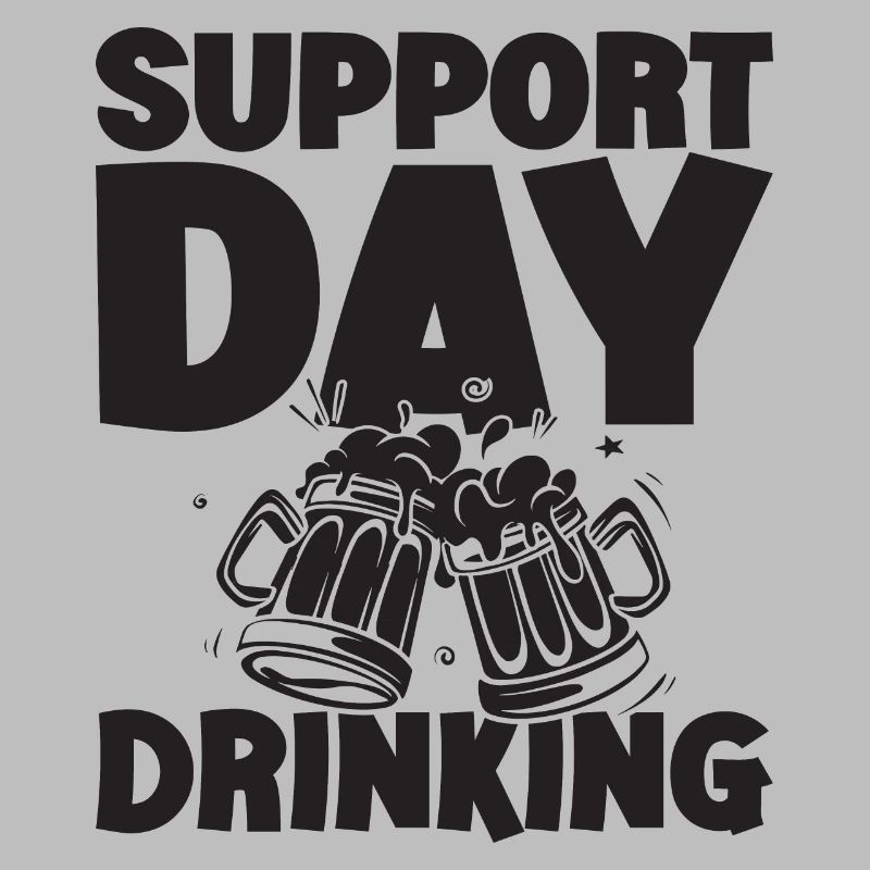 Support Day Drinking Squad Party and Drinking Beer