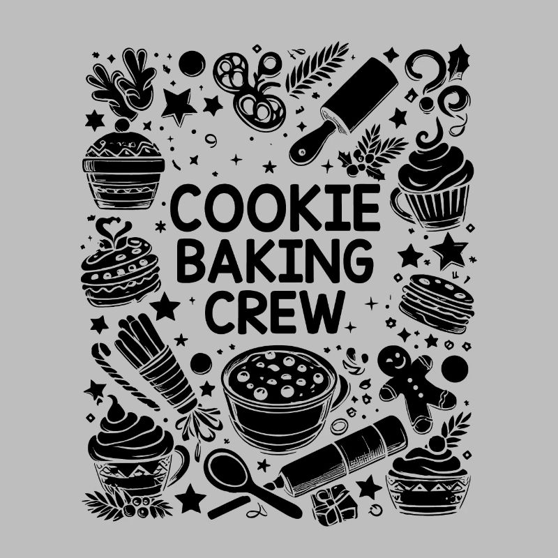 Cookie Baking Crew Pastry Baker Bake Bakers