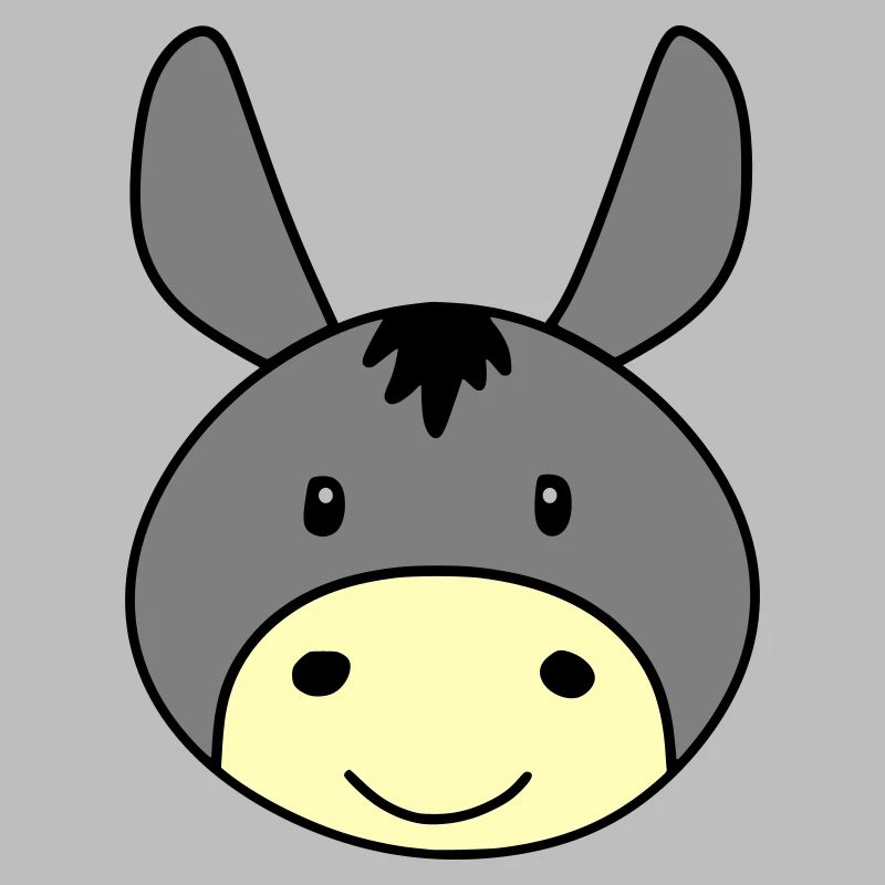 Cute donkey