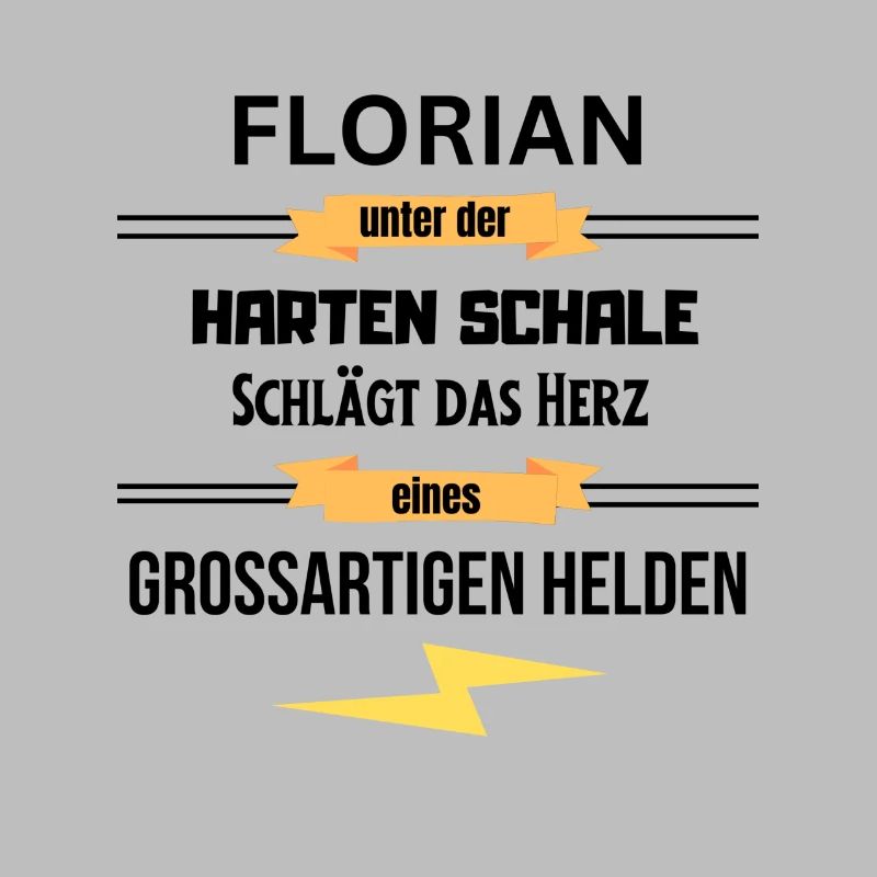 Florian unter harte Schale eines Großartigen Helde