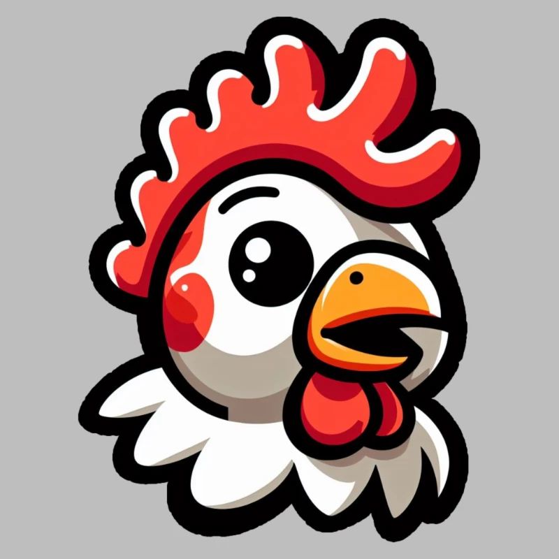 Huhn Kopf Comic