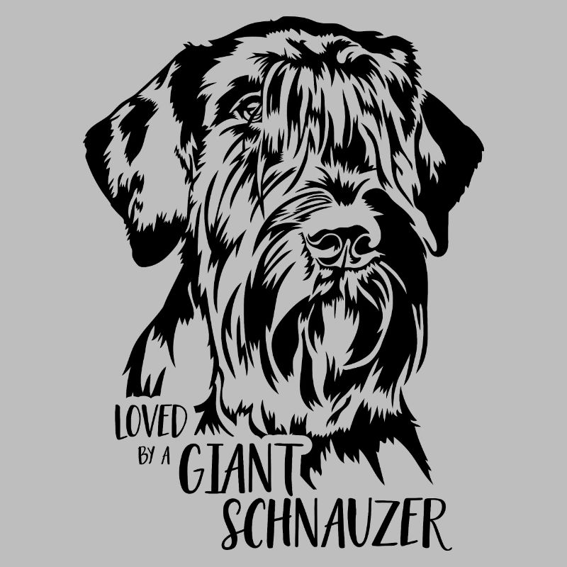 Aimé par un chien Schnauzer géant disant Wilsigns
