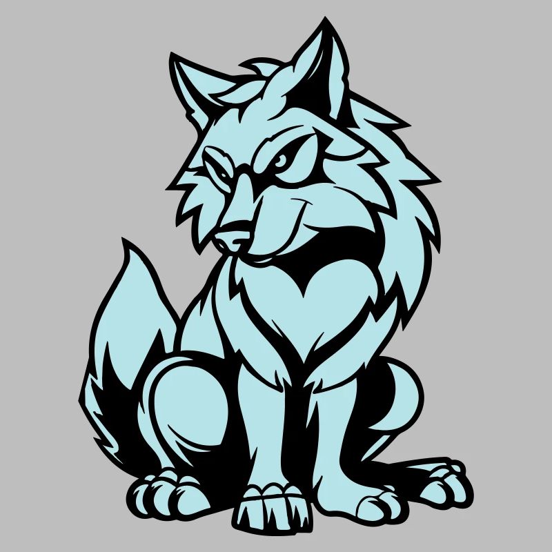 Wolf Comic Animal