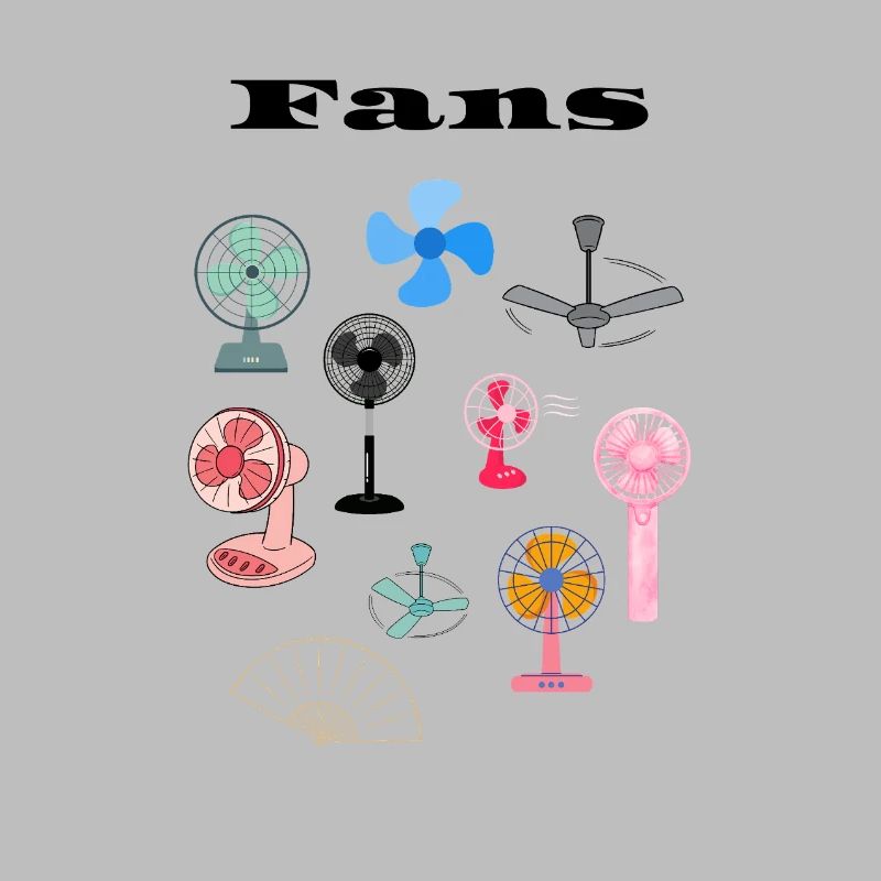 Eine Auswahl an Ventilatoren