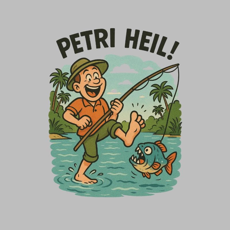 Petri Heil - oder der Piranha hängt am Zeh
