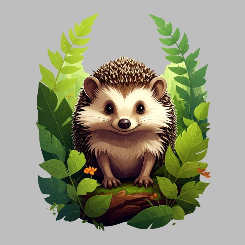 Igel im Wald