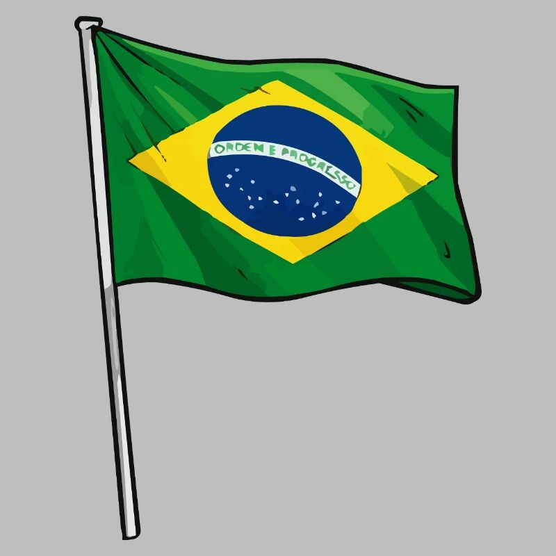 Art du drapeau brésilien