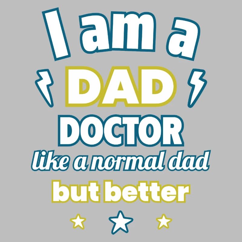 Ich bin ein Papa Arzt, wie ein normaler Papa
