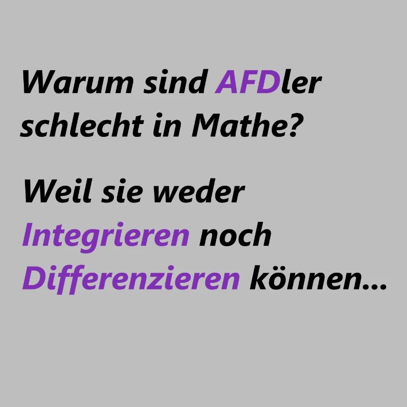 AFDler sind schlechte Mathematiker.