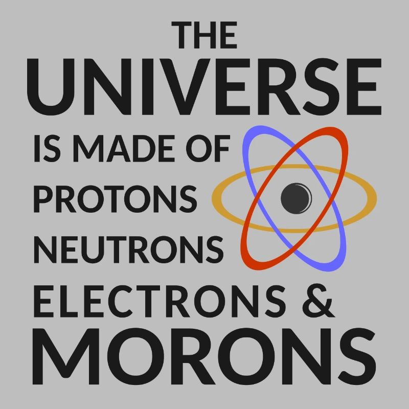 L'univers est constitué d'électrons neutrons protons