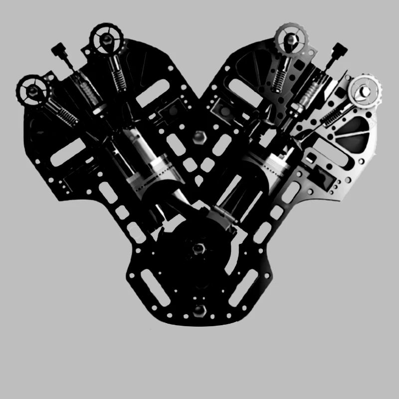 V6 engine V8 engine