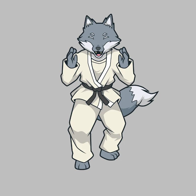 Comic Wolf makes judo