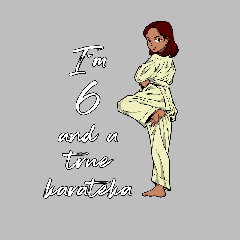Ich bin 6 - Mädchen Karate