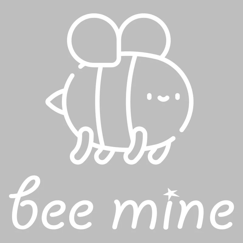 bee mine honeybee Biene Spruch Witzig Geschenk
