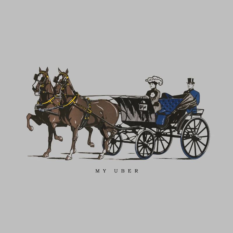 Pferd als mein Uber