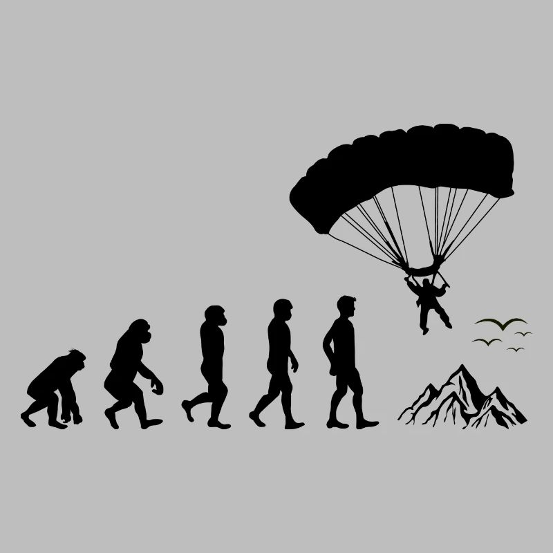 Parachute Parachute Parachute Parachutisme Évolution