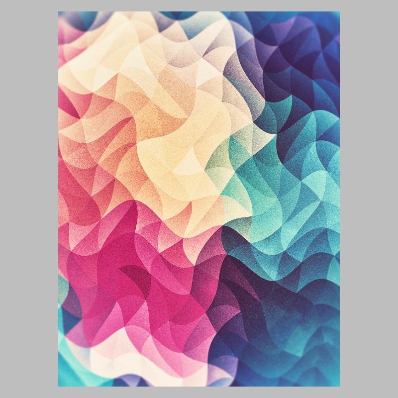Abstract low poly color pattern design (spectrum)