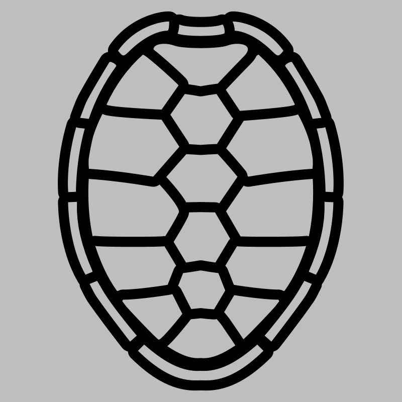 pattern turtle shell design logo comic cartoon tur