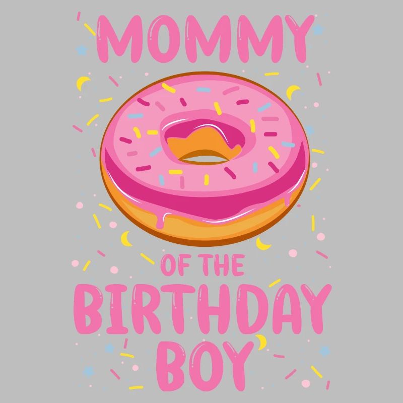 Mère du garçon d’anniversaire Garçon