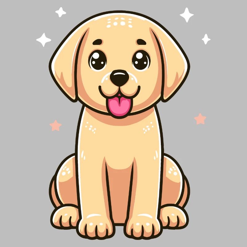 Labrador niedlich