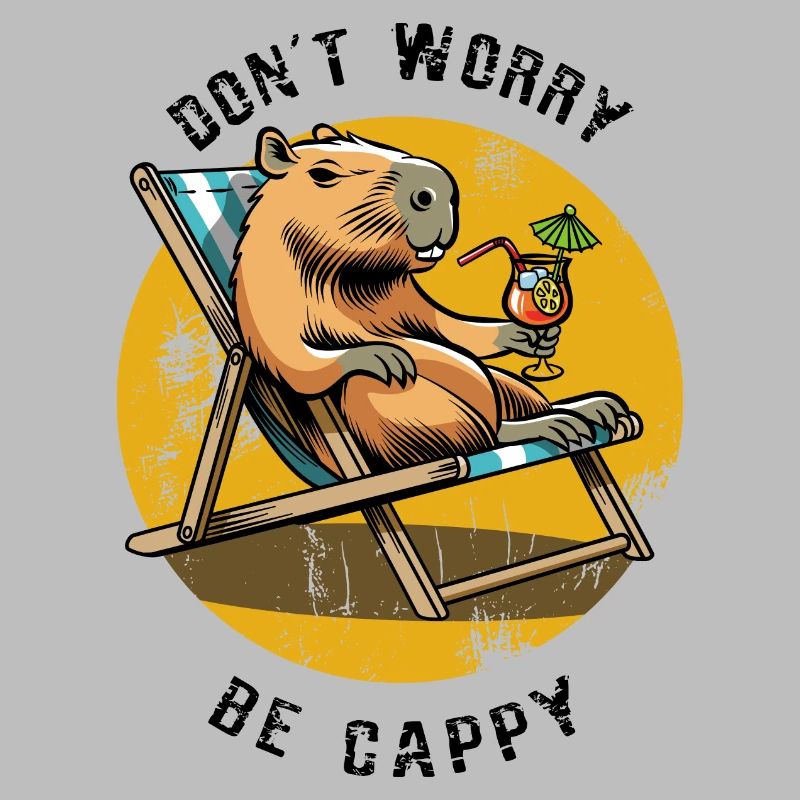 Don't worry be Cappy - Capybara - Urlaub