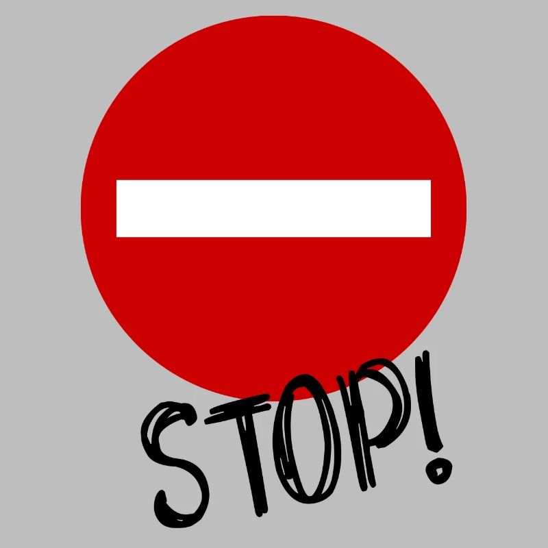 STOP. HUMOR. MESSAGE. QUOTATION. PANEL. DAD