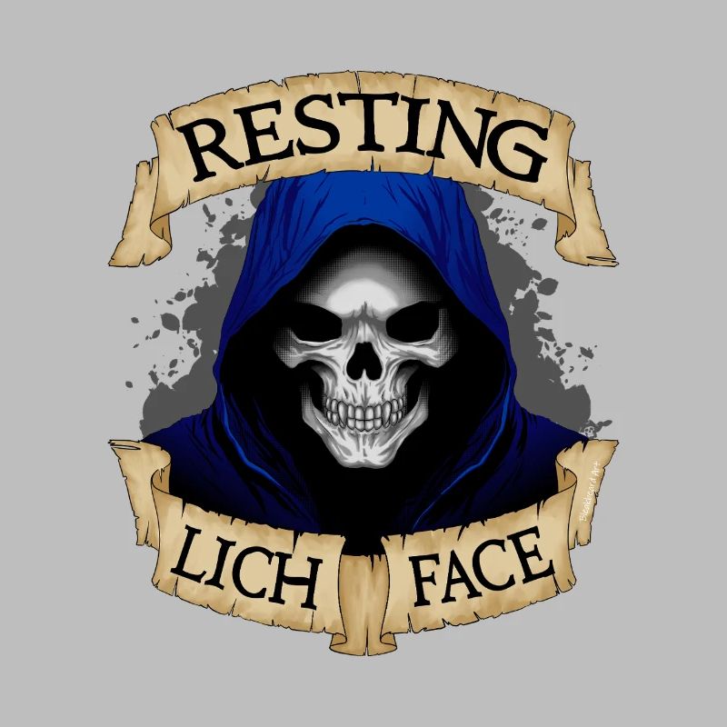 Resting Lich Face