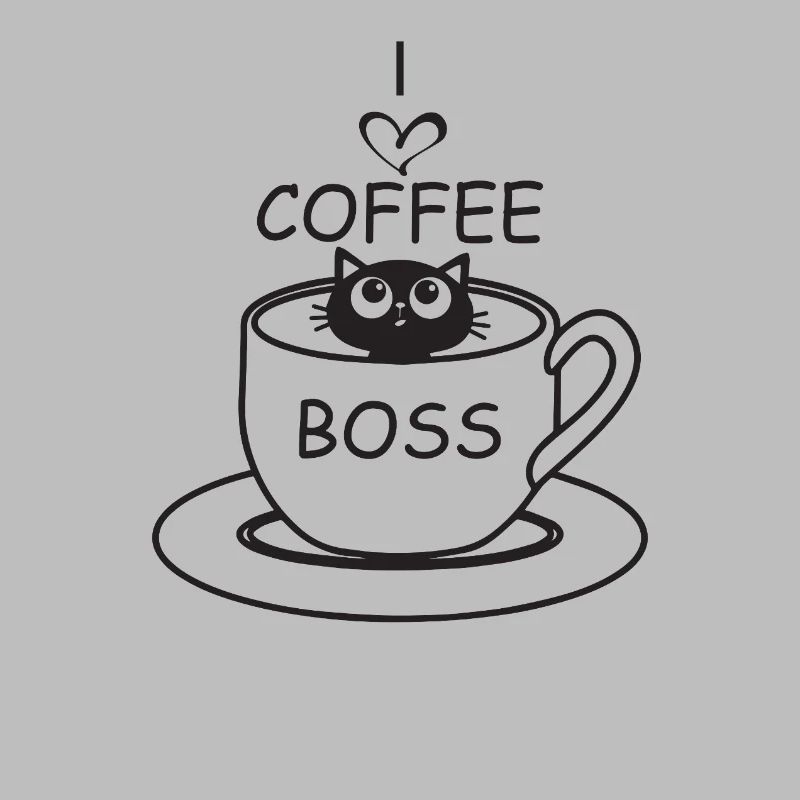 Chat de café