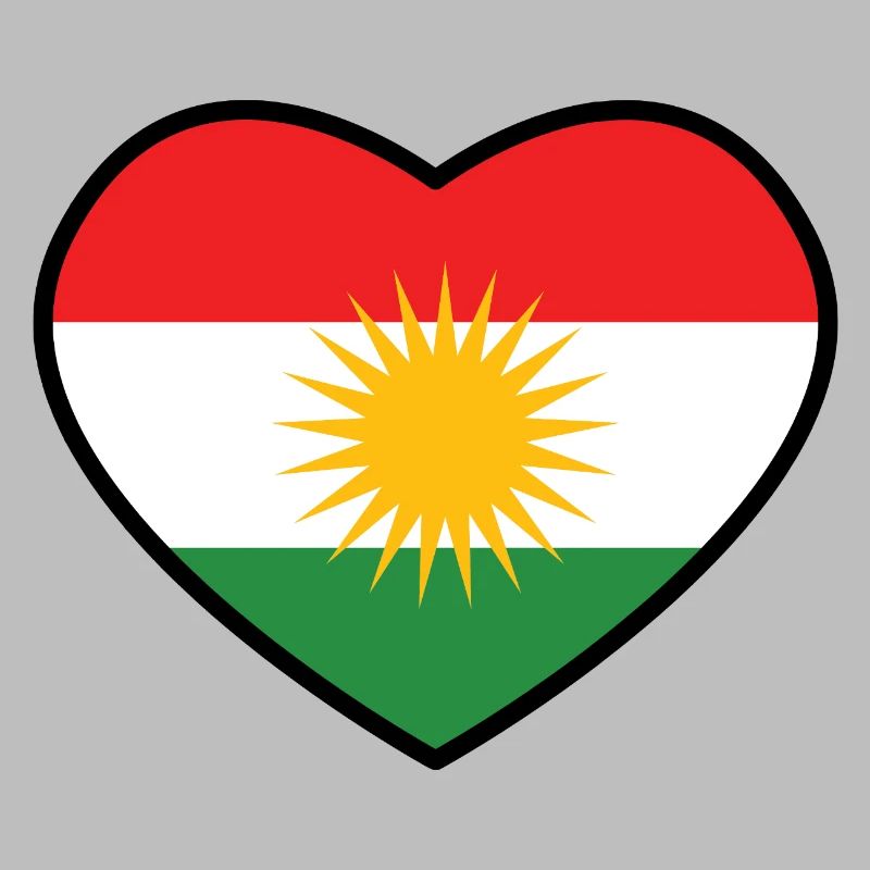 Kurdistan Flag Bakur Bashur Rojava Rojhlt Newroz