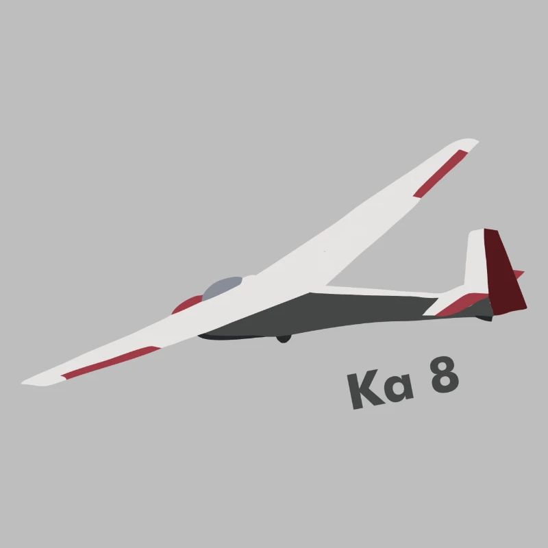 ka8 glider glider glider pilot pilot