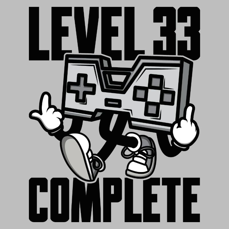 Level 33 Complete Birthday Gift 33 Years