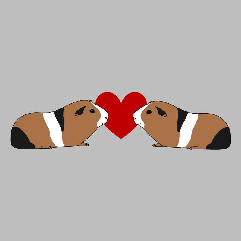 Cochon d'inde amour de cochon d'inde