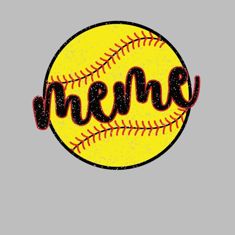 Meme Oma Eines Softballspieler Softball Meme