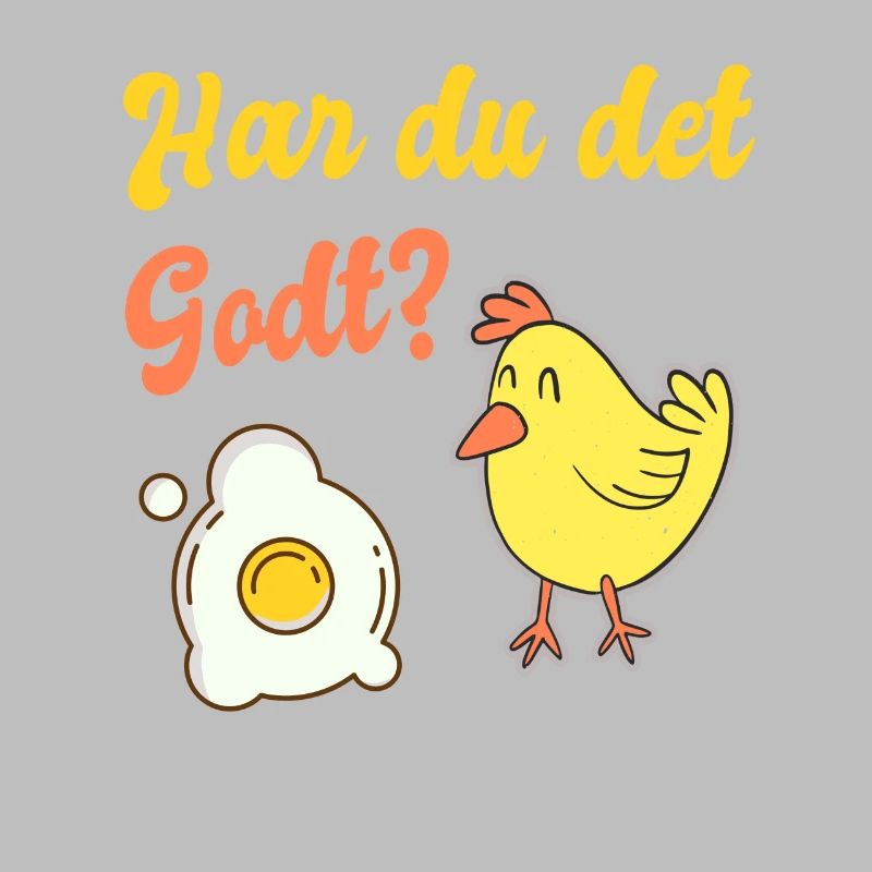 Chick demande à l’œuf: Ça va?